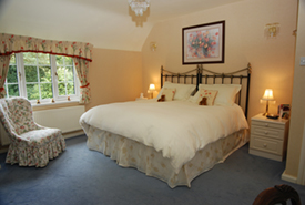 Our Bed and Breakfast Rye accommodation has a double bed that converts into a twin.