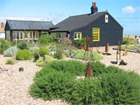 Derek Jarman's garden at Dungeness near Rye