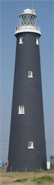 Dungeness Lighthouse near Rye