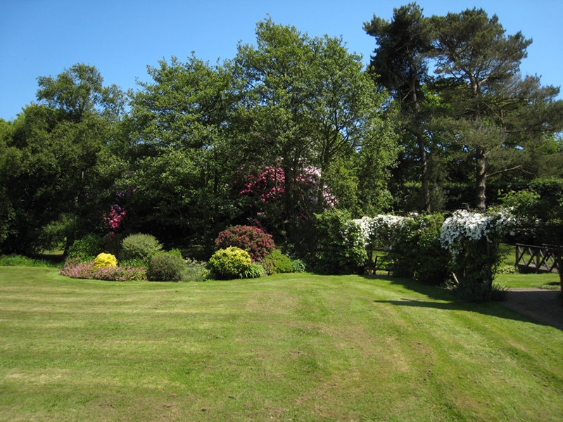 grounds - fragrant rose arbour